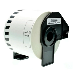 Etiqueta Brother Branca 62mm x 30.48m - DK2205