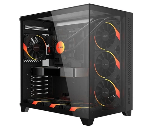 Gabinete Gamer Forcefield Max Black Vulcan - Gffmaxbv