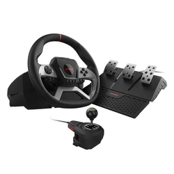 Volante Gamer com Pedal e Câmbio Pcyes para Pc/ Xbox / PS4 - W270