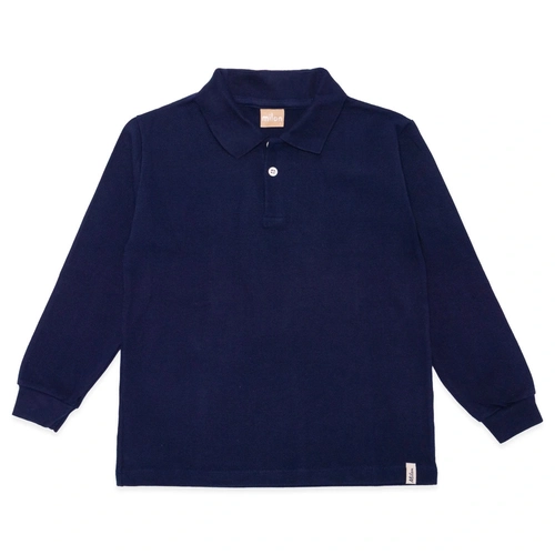 Camisa Polo Manga Longa com Punho Milon - Masculina