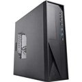 Gabinete Office Slim K-MEX GM-01TD, c/ fonte 300W 80Plus Bronze (EZTFX300), USB 3.0 - GM01TDXQ0010B0X