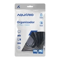 Organizador De Fios e Cabos Espiral Aquário 12mm x 2m – Preto