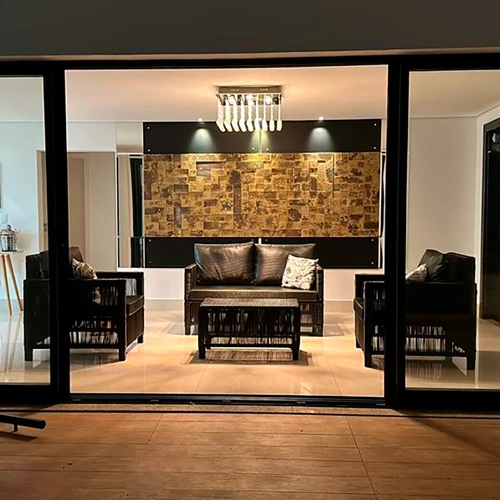 Jogo de Sofá em Alumínio e Corda Sintética Kiev