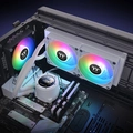 Water cooler Thermaltake TH240 ULTRA Snow, RGB, 240mm - CL-W404-PL12SW-A