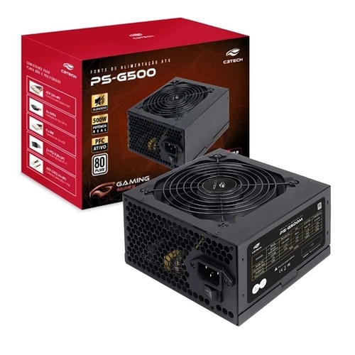 Fonte Gamer Gamemax 500 Watts 80 Plus Bronze - Análise, Características e  Especificações 