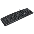 Teclado Usb Multimidia Dynamic 107 Teclas + 20 Teclas Multimidia Abnt2 Resistente à Água 1.8m Preto - Dt141
