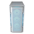 Gabinete Gamer Cougar Uniface RGB, Mid Tower, Vidro Temperado, E-ATX, 4x Fans, Branco - 385C780.0002