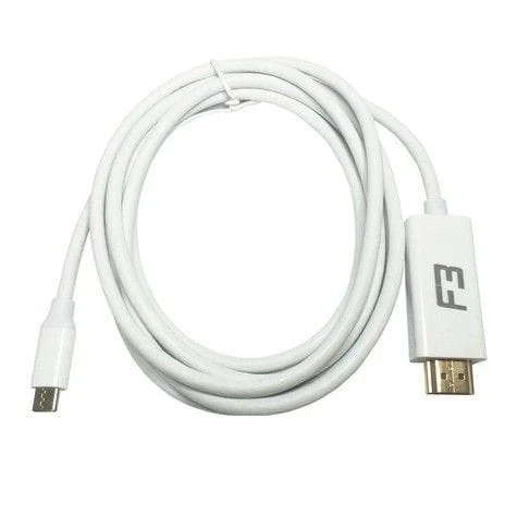 Cabo Usb-c Tipo-c Para Hdmi 4K 1.8m Dourado F3 - Jc-tyc-hm1.8