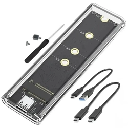 Case Externo F3 Para SSD M.2 Nvme Usb-c Tipo-c para USB 3.0 Preto - Cs-adpt-ngff/nvme 402