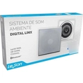Kit Arandela 6 Leson 2lsquadpt 70w Rms Quadrada Preta - Par / 2