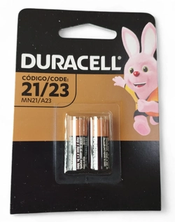 Bateria Alcalina 23A - Duracell 12V. cartela com 2 unidades.