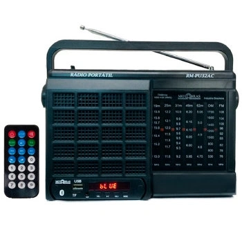 Radio Motobras 7 Faixas Bluetooth Usb Am/fm/oc  - 9698-2