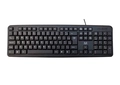 Teclado Slim Multi, USB, ABNT2, Resistente Água, Preto - TC065