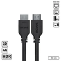 Cabo Pcyes Hdmi 2.0 4k 28awg Puro Cobre 50 CM - Phm20-05
