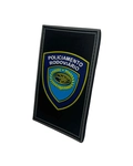Brasão Emborrachado Retangular Colorido - Policiamento Rodoviário