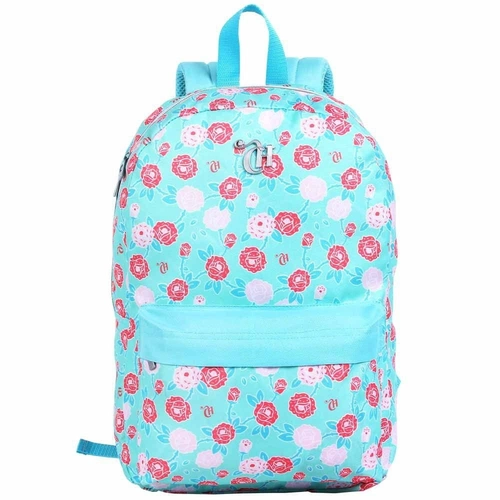 Mochila Escolar Adulto Estampa Floral C/ Selfie Ligth - Capricho