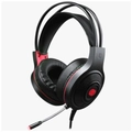 Fone de Ouvido Headset Gamer Usb C/ Microfone F-101 Preto/vermelho Hoopson