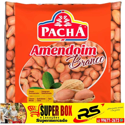 Amendoim Branco Pachá 500g