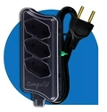 Extensão elétrica 3 tomadas 5 metros 10A  AM-002/BZ AM-002N/S1 - Compolux