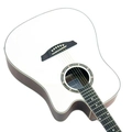 Violão Strinberg Cd40 Aço Eletroacústico White Sparkle