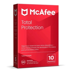 Total Protection Mcafee 10 Dispositivos 12 Meses Produto Físico - Macf0006-box