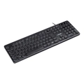 Teclado Vinik Usb Multimidia Slim Chocolate Teclas Redondas Led Branco 1.8m - Tc200