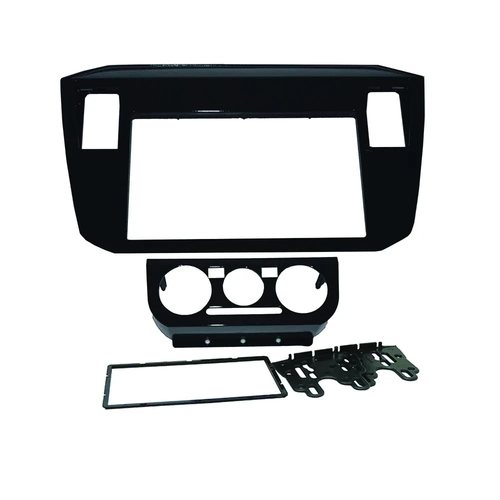 Moldura Fiamon 2 Din Vw Up 17/ 18 Black Piano