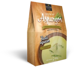 Sopa de Aspargos 500g - Caixa Contendo 12 Unidades