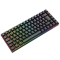 Teclado Gamer Mecanico Redragon Phantom Preto Switch Marrom - K629-RGB PT-BROWN