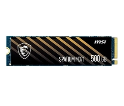 SSD MSI Spatium M371, 500GB, M.2, 2280, Nvme, Pcie 3.0, Leitura 2200MB/S Gravacao 1150MB/S - S78-440K160-P83