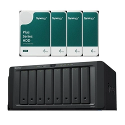 Servidor Nas Synology Diskstation DS1821+ Com 24TB (4 Hds Synology 6TB )