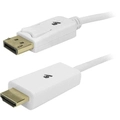 Cabo Displayport Para Hdmi 5+ 2m Com Trava Branco - 075-88212