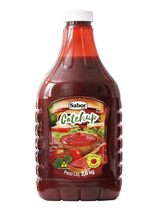 Catchup Galão 3kg Sabor Mix