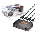 Adaptador Splitter Hdmi 4k 1 Ent. P/ 4 Saídas Full Hd Ref. Lt-cv004