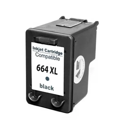 Cartucho de Tinta HP 664XL Preto para 4535, 4675, 3835, 1115, 2135, 3635, 2675, 3775, 3785, 3787, 3789 - Compatível