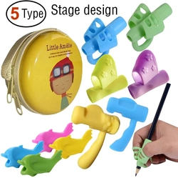 Kit Apoio Ergonômico 3 Fases para Escrita Little Amélie - 10 peças