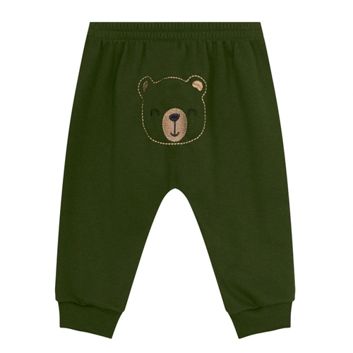 Calça Saruel Bordada Verde Brandili - Masculina