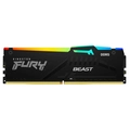 Memória DDR5 Kingston Fury Beast RGB, 32GB, 5600MHz, XMP, CL40 - KF556C40BBA-32