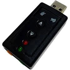 Adaptador USB para P2 7.1 Canais 5+