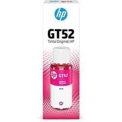 Refil De Tinta Original HP GT52 Magenta M0H55AL 70ml