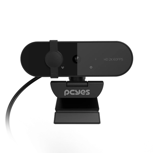 Webcam Pcyes Raza 2K Foco Automático com Microfone - RZ2K01
