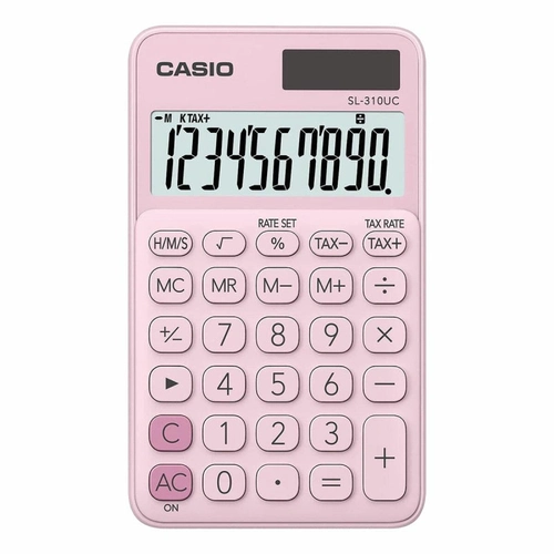 Calculadora de Bolso Casio 10 Digitos Rosa - Sl-310uc-pk