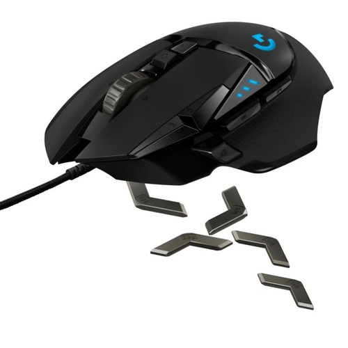 Mouse Gamer Logitech G502 Preto Hero Usb - 910-005550
