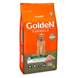 Ração Golden Formula Adultos Frango e Arroz 15kg