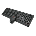 Kit Teclado + Mouse Sem Fio, K-W70BK, Preto, C3Tech