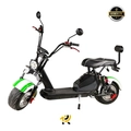 Scooter Eletrica Hawk Modelo X16 2000w Bat 60v 20ah 2 Lugares White/green Ge.04