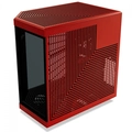 Gabinete Gamer Hyte Y70 Touch Infinite, mid Tower, s/fans, Display Touch 14,5, Black/Cherry - CS-HYTE-Y70-BC