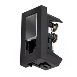 Modulo Conector Tomada Legrand Pial Plus+ Telefone Rj11 4 Fios 1m Preto  615010pt