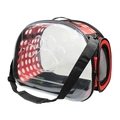 Bolsa Transporte Pet Relax Transparente para Cachorros e Gatos – Portátil, Dobrável e Respirável para Viagens e Passeios