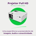 Projetor Intelbras Pfl5211 5200 Lumens Lcd Full Hd Wifi Bluetooth